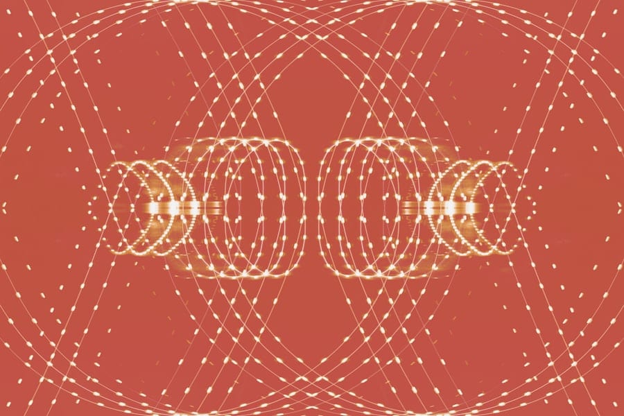 Photo Quantumchip Lichtmatrix Datenkern