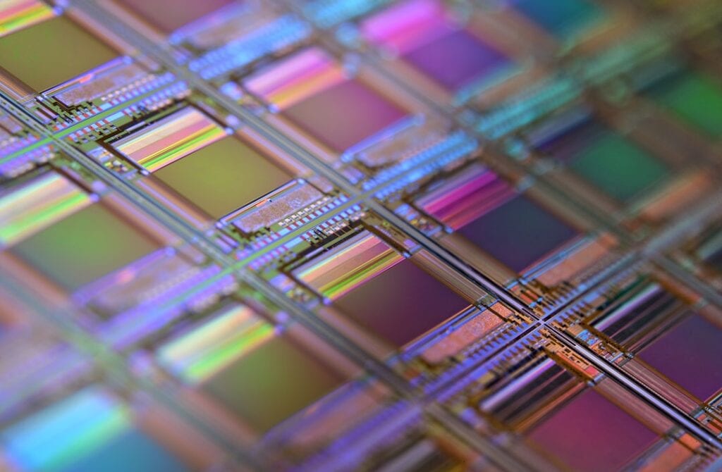 Photo Quantum processor chip