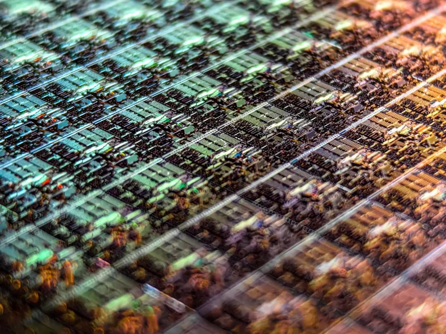 Quantum-Chip Daten-Schild Kryptografie-Matrix
