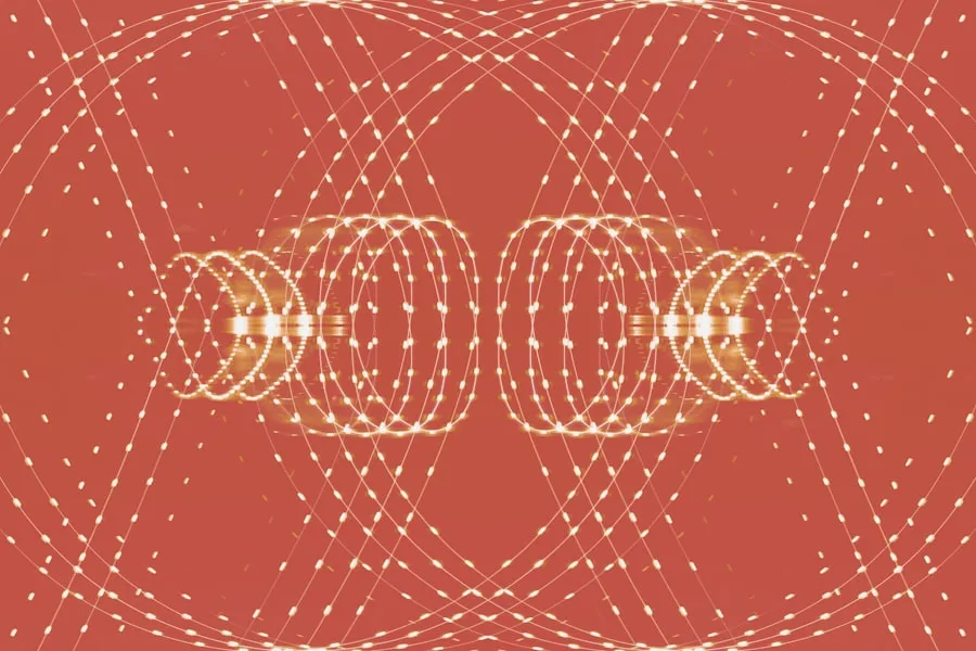 Photo Quantumchip Lichtmatrix Datenkern