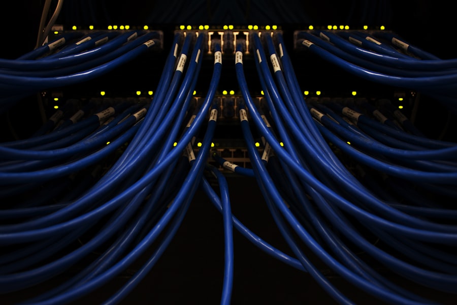 Digitales Schloss Netzwerk
